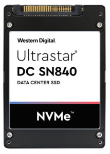 Western Digital Ultrastar DC Sn840 NVMe drive